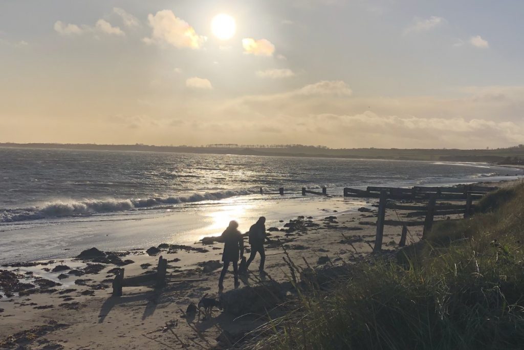 Alnmouth Winter Beach