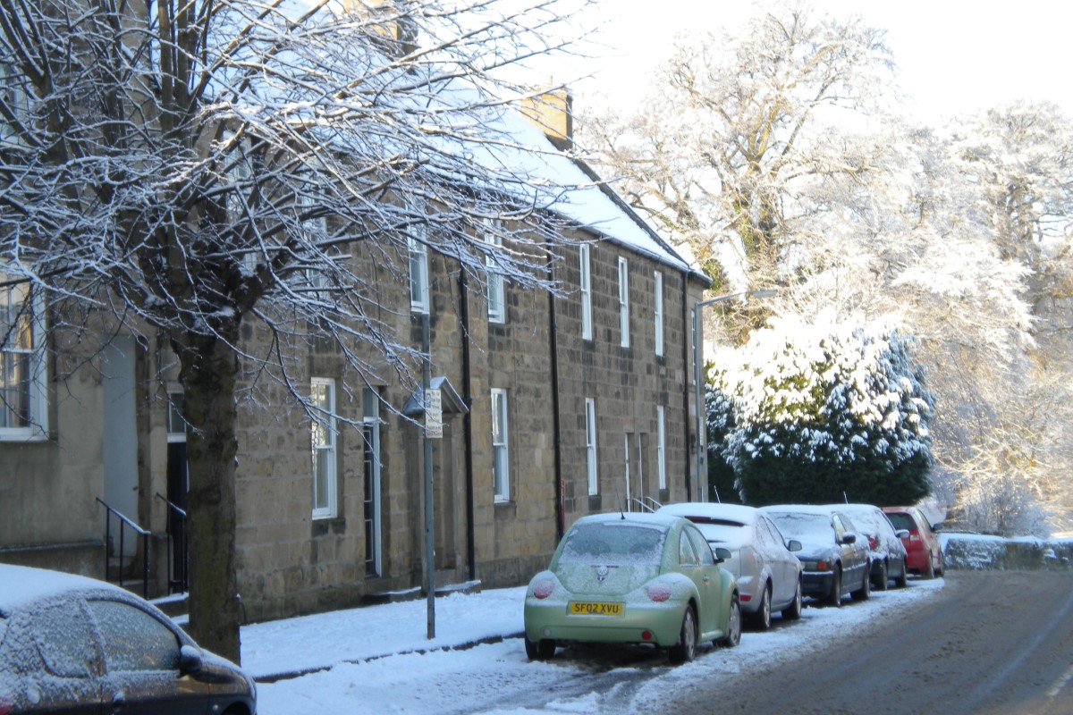 Snow at Baileygate House