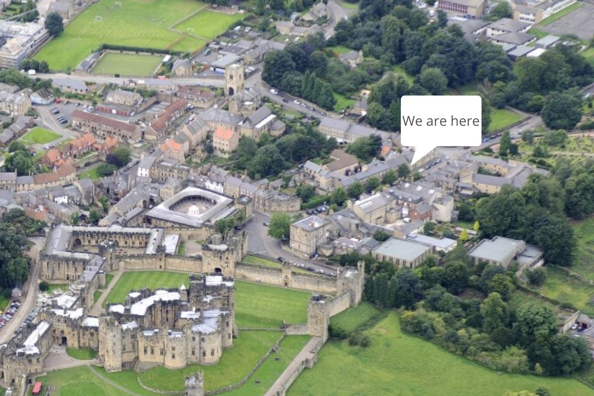 Bailiffgate, Alnwick Baileygate House, How to Find Us Location